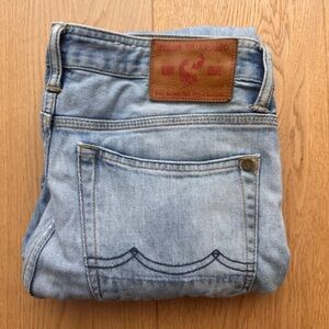 KOI KINGS OF INDIGO LIGHT BLUE JOHN SLIM JEANS - 31